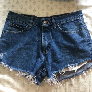 Lee jean shorts
